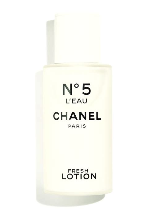 chanel n 5 l'eau fresh lotion|N°5 L'EAU FRESH LOTION .